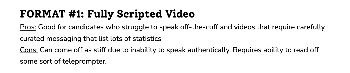 preview of social media video tool